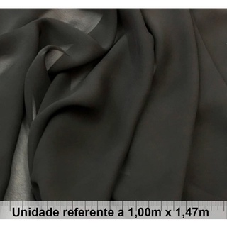 Tecido Chiffon Transparente Musseline Leve 1m( 1,00 X 1,50 )