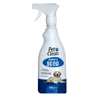 Banho a Seco para Cães e Gatos Pet Clean 500ml