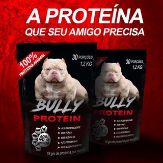 Suplementação canina Dog Bully Protein.