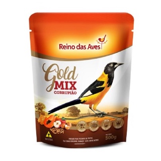 Corrupiao Gold Mix - 500g - Reino das Aves