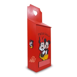 Puxa Saco Porta Sacolas Decorado Mickey Minnie Disney (1)