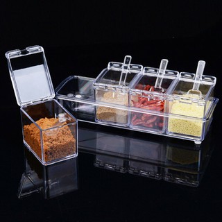 Porta Condimentos E Temperos Crystal Seasoning Box (1)