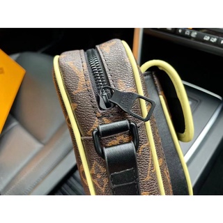 (Com Caixa) Louis Vuitton Christober Novo Mini Câmera Masculina Bolsa De Ombro Transversal Bag (7)