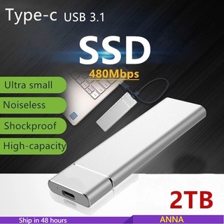 Disko Rígido Externo 2TB 1TB HD USB Dispositivo De Armazenamento SSD Desktop