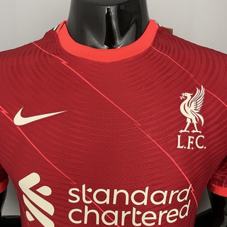 21/22 Liverpool Jersey Home Camisa de futebol Versão do jogador (2)