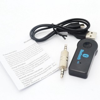Receptor Áudio Bluetooth Adaptador P2 Música Som Carro Áudio (5)