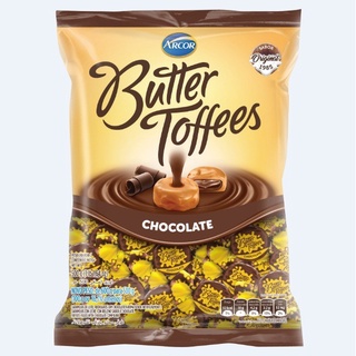Bala Arcor Butter Toffees Chocolate Ao Leite 500g