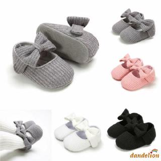 ✨ -Sapatos De Berço Sola Macia Para Criança Bebê Meninas Princesa Com Laço E Amante (9)