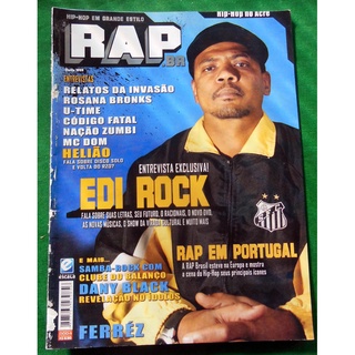 Revista Rap Brasil Nº 4 Edi Rock Racionais Helião - Rap.br