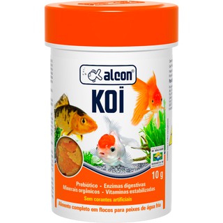 Alcon KOI Alimento Completo para Peixes de Água Fria em Flocos