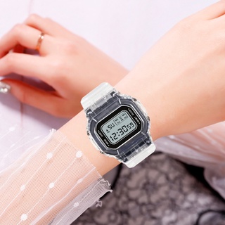 Relógios de pulso unissex, relógios de pulso, relógios digitais transparentes, esportivos eletrônicos, homens, mulheres, Yolan (5)