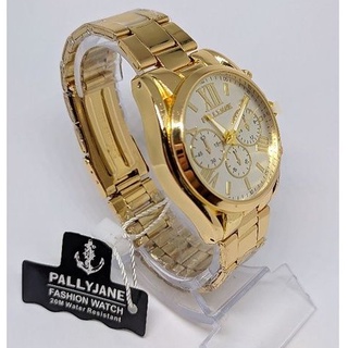 Relógio Femino Pallyjane a Prova água Pulseira Aço Inoxidavel Luxo Dourado/Rose Gold