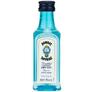 Gin Bombay Sapphire - Miniatura - 50ml (Plástico)
