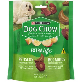Petisco Nestlé Purina Dog Chow Extra Life Mix de Frutas Todos os Tamanhos Cães Adultos