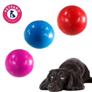 Brinquedo Bolinha Maciça para Cachorro de Pequeno a Médio Porte - Bolinha Pet Dura 55 mm