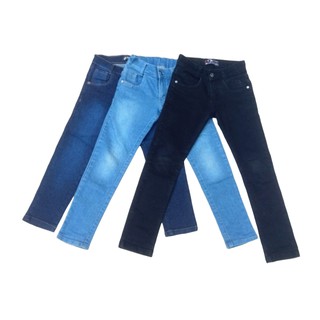 Kit 4 Calças Masculina Adulto Jeans Slim Moda Promoção (1)