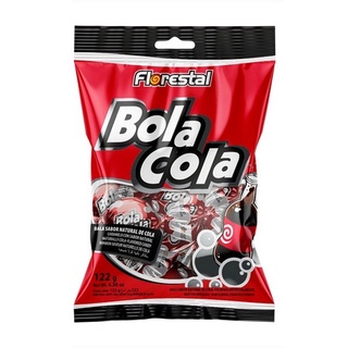 Bala Bolinha Cola 122g Florestal