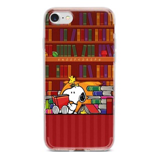 Capinha Capa para celular Motorola Moto E5 normal - Snoopy Book (1)