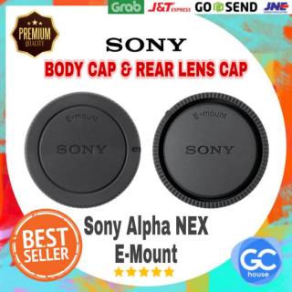 Tampa Da Lente Traseira E Corpo Premium SONY Alpha NEX E Mount Lens