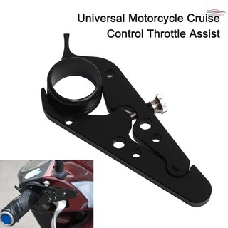 Universal Motorcycle Cruise Control Throttle Assist Wrist Hand Grip Lock Cramp Aluminum with Silicone Ring Protect Throt (9)