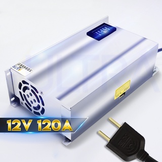 Fonte Automotiva Chaveada 12V 120A Ultra Bivolt 110/220V com voltímetro para Som Módulos Carregamento de Bateria Fita LED Radiocomunicadores Mineração Painel solar (1)
