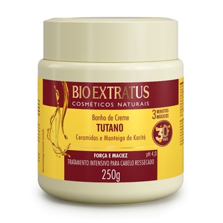 Banho De Creme Tutano Ceramidas Silicone 250g Bio Extratus