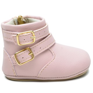Sapato Bebe Botinha Sapatinho Nenem Infantil Confortável Criança Menina Envio 24h Promoção Sapatos de Bebê