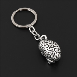 1 Pc 3D Médico Brain Keychain Medicina Peças Do Corpo Chaveiro Para Dia Das Bruxas Jóias Artesanatos E2579