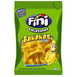 Bala Fini Bananas 500g