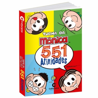 Livro De Atividades Turma Da Mônica 551 Exercícios Culturama Educativo Infantil Colorir (1)