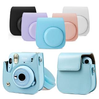 Shoulder Camera Protective Case Colorful Patterns Leather Camera Bag For Fujifilm Instax Polaroid mini11 mini 11 Handbag
