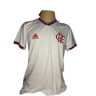 Camisa Time de Futebol do Flamengo II - Branca Lançamento Modelo 2022/23