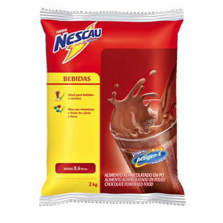 Kit 3 Pacotes Achocolatado Em Pó Nescau Nestle Total 6 Kg