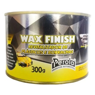 Revitalizador De Plastico E Borracha Perola Wax Finish 300g