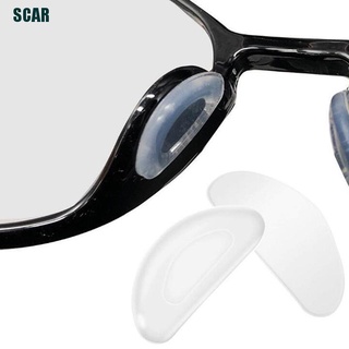 5 Pares De Almofadas Adesivas Anti-Derrapantes De Silicone Para Óculos De Sol