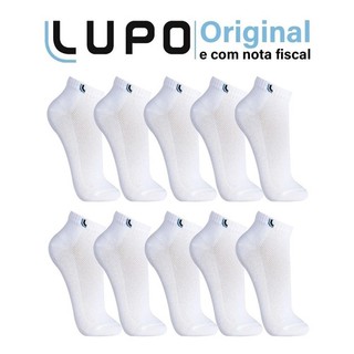 Meia Lupo OriginalCano Médio UNISSEX Cores Sortidas Kit Com 5 Pares.