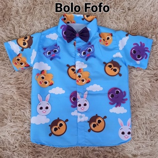 Camisas Temática Infantil Menino Bolofofo / Mickey / Pocoyo Diversos temas