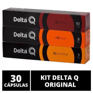 30 Capsulas Delta Q - Degustacao Cafe