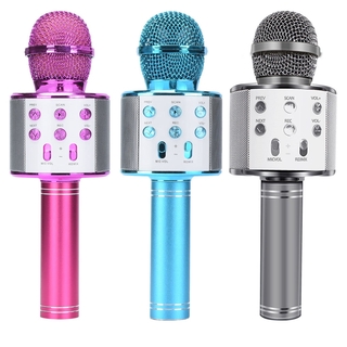 Ws858 Microfone Portátil Sem Fio Bluetooth Para Karaokê Ktv / Microfone De Mão