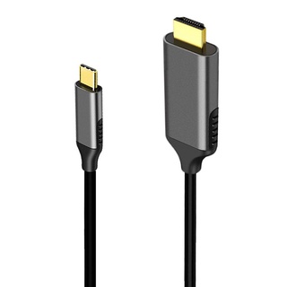 USB-C Para HDMI Cabo Adaptador Thunderbolt 4K 60Hz 3 Compatível Android Telefone MacBook ChromeBook Etc (5)