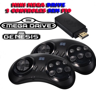 Mini Mega Drive Stick Liga Direto Na Tv Hdmi 2 Controles sem Fio