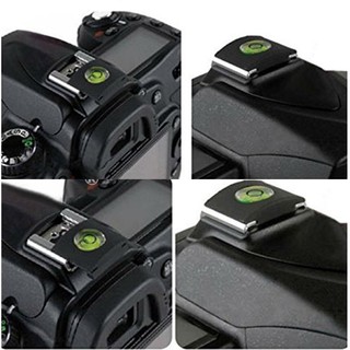 Tampa da Sapata Nível de Bolha para câmeras DSLR Nikon Fuji Canon Pentax Sony (4)