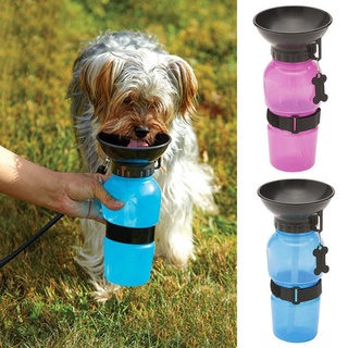Bebedouro Portátil Agua Dog para Cachorro e Gato - Garrafa de Água Passeio Pet Gancho Para Colocar na Cintura