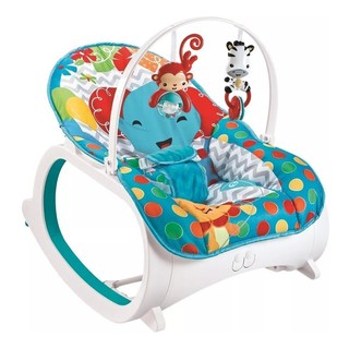 Cadeira de Descanso Bebê Safari Azul Color Baby