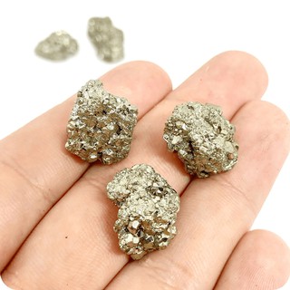 3 Piritas - Pedra Natural - Pedra bruta - Pequenas - Pedra da Riqueza