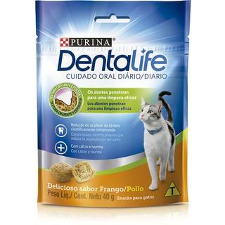 Petisco DentaLife para Gatos