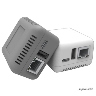 sup♖ Networking USB 2.0 Port Fast 10/100Mbps Ethernet to USB 2.0 Network Print Server RJ-45 LAN Port WiFi USB Print Server