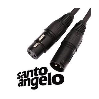 Cabo Microfone Xlr Santo Angelo Ninja 6.1m Balanceado Lw B dmx balanceado original