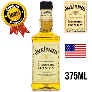 Whisky Jack Daniel's Honey Tennessee 375ml Envio em 24 Horas - Importada Garrafa Jack Daniels Lacrado com Selo IPI Presente