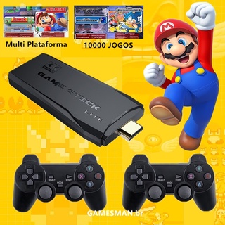 10000 jogos retrô clássicos HDMI família vídeo TV console de video game vara controlador sem fio